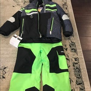 Little boys snow suit and jacket obermyer